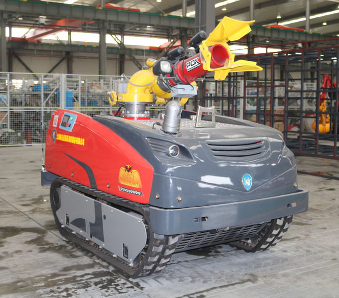 RXR-M180D 2560MM Robotic Fire Fighting Vehicle Fire Extinguisher Robot